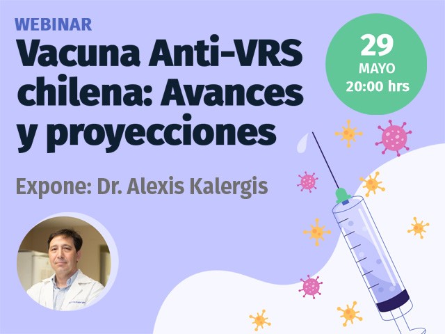 Webinar Vacuna Anti-VRS chilena: Avances y proyecciones