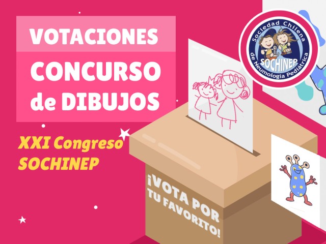 🗳️ ¡Ahora puedes votar! 🖍️ Concurso de Dibujos Congreso SOCHINEP 2025